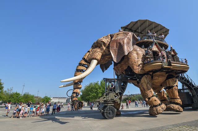 Grand éléphant - Machines de l'île Nantes