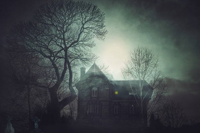 maison effrayante halloween